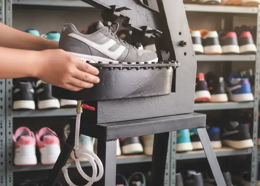 jual mesin pres sepatu bandung