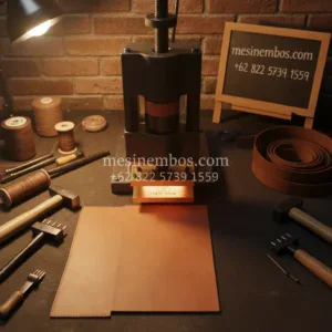 plat emboss custom