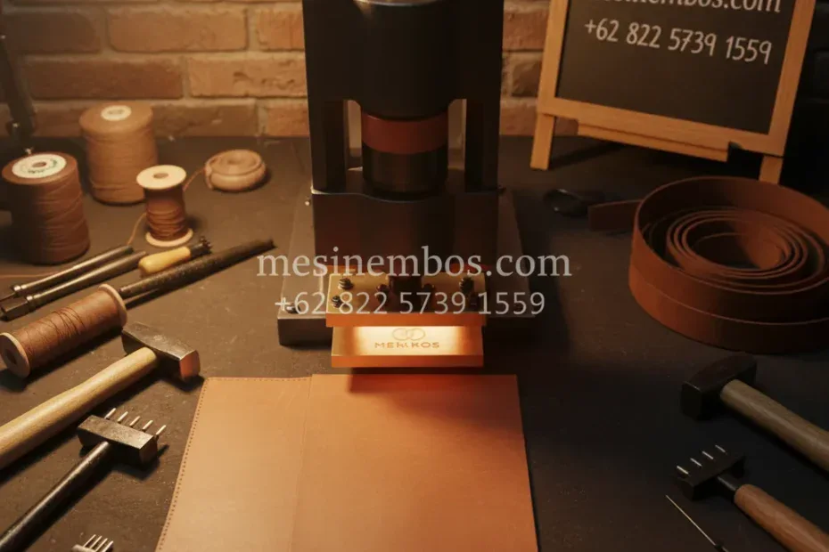 plat emboss custom